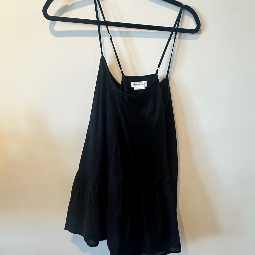 Lovers + Friends Midnight Black Dress